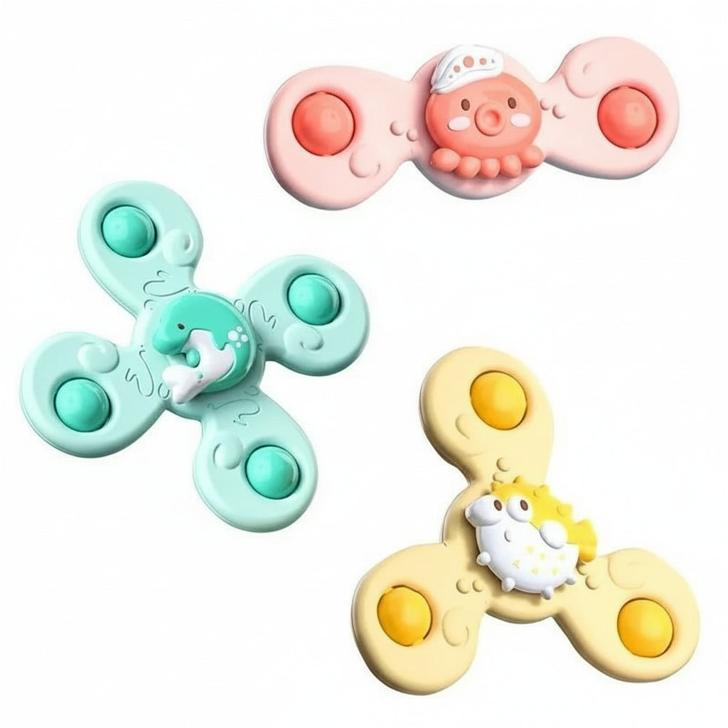 Kiddova – Colorful Bath Fidget Spinner with Cute Insect Design 10