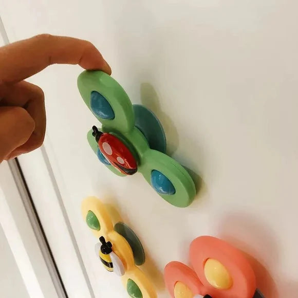 Kiddova – Colorful Bath Fidget Spinner with Cute Insect Design 3