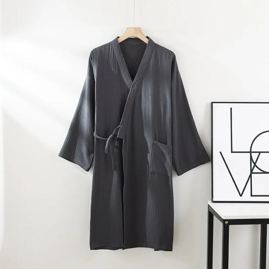 Komfura – Elegant Cotton Kimonos for Men and Women, Breathable and Versatile