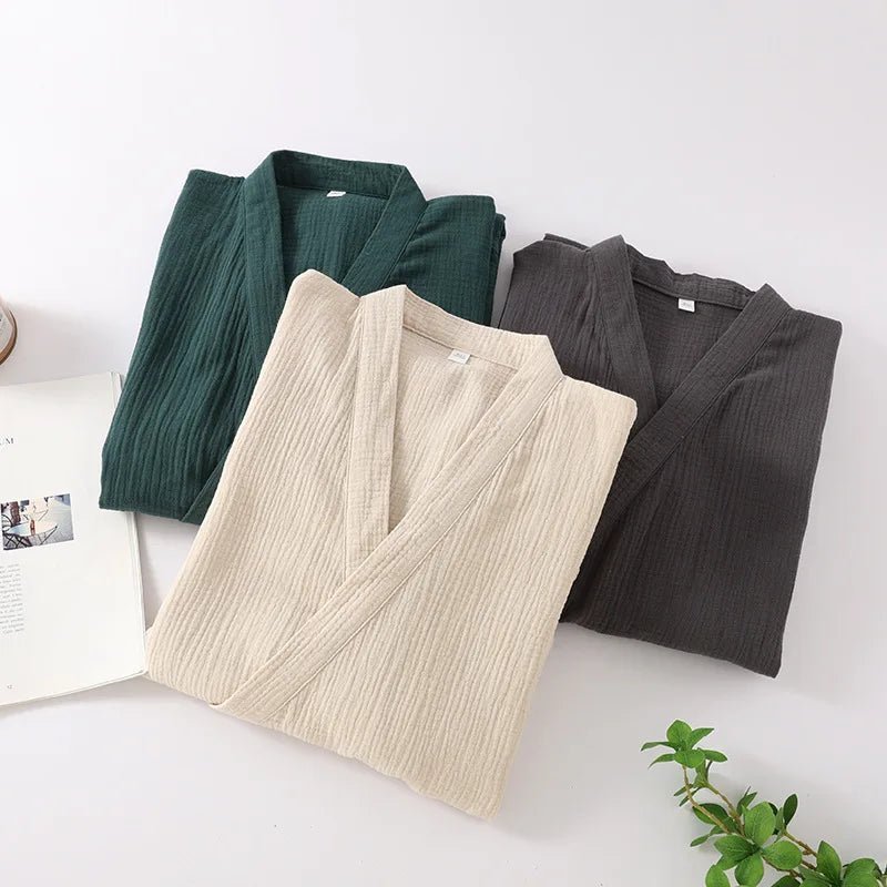 Komfura – Elegant Cotton Kimonos for Men and Women, Breathable and Versatile