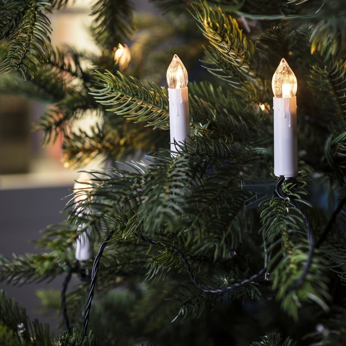 LED Christmas Candles - Flameless, Safe, and Reusable Holiday Lighting 1