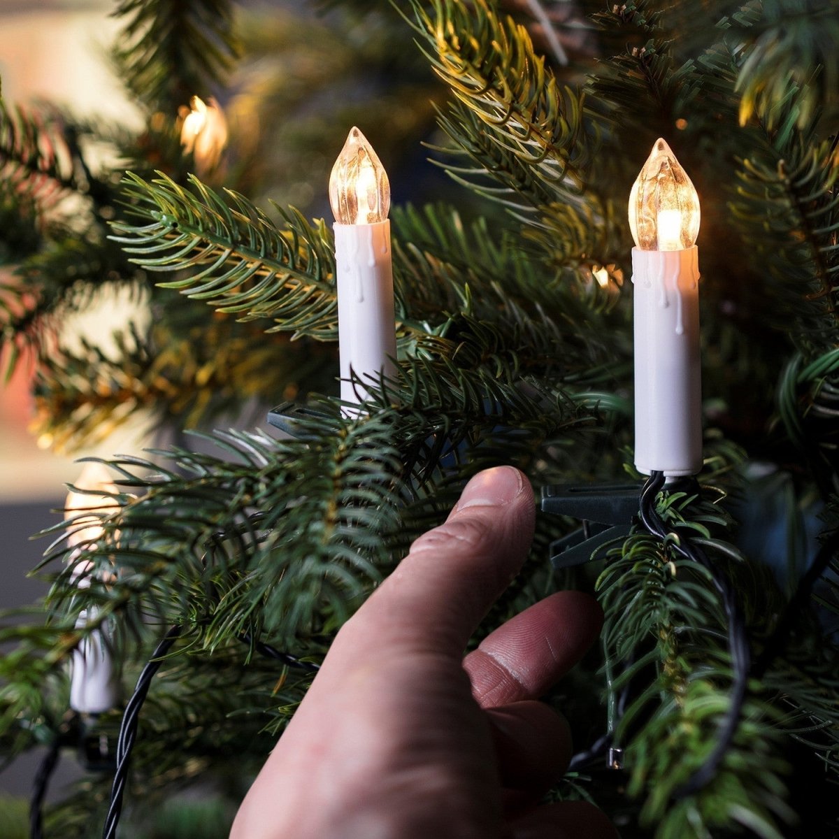 LED Christmas Candles - Flameless, Safe, and Reusable Holiday Lighting 2