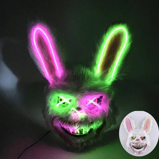 LED Purge Mask with Dynamic Lights & Adjustable Fit for Halloween Costume 0