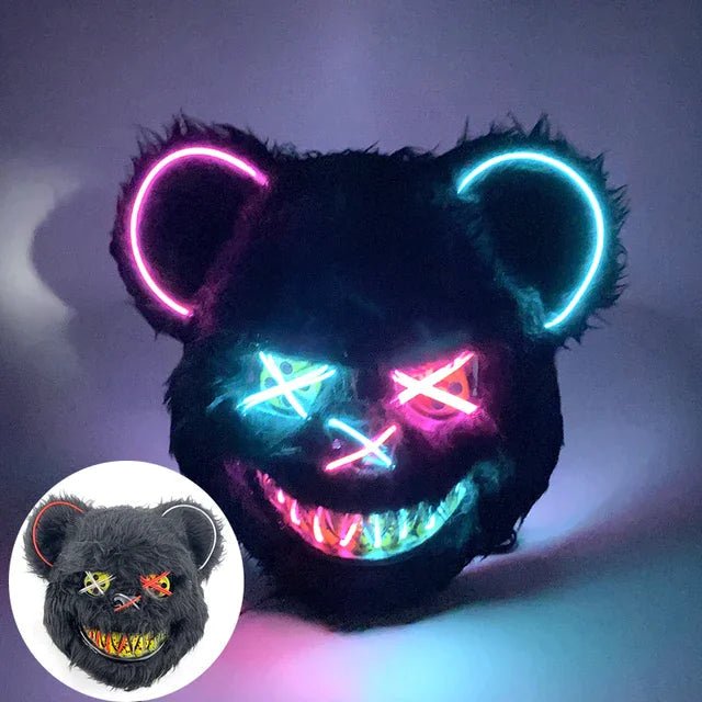 LED Purge Mask with Dynamic Lights & Adjustable Fit for Halloween Costume 13