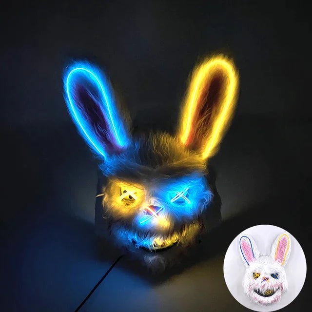 LED Purge Mask with Dynamic Lights & Adjustable Fit for Halloween Costume 16
