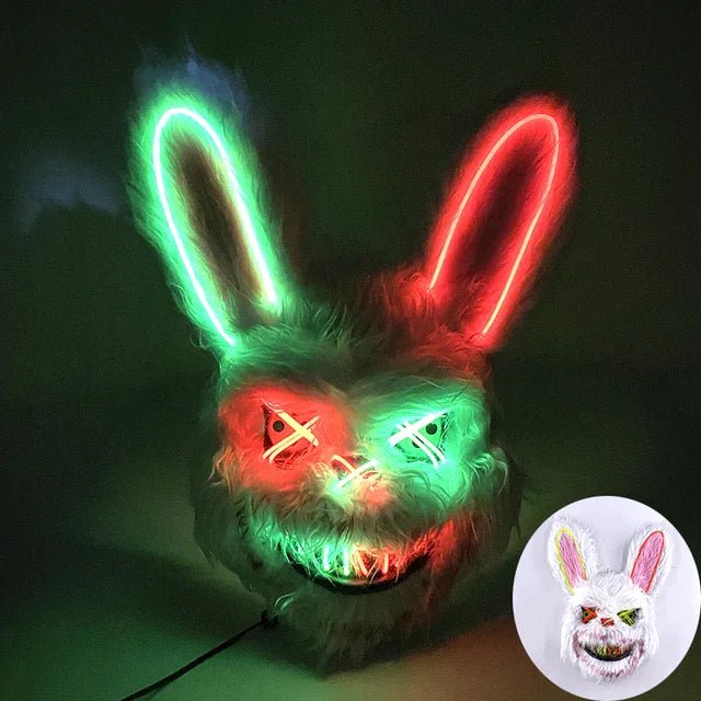 LED Purge Mask with Dynamic Lights & Adjustable Fit for Halloween Costume 17