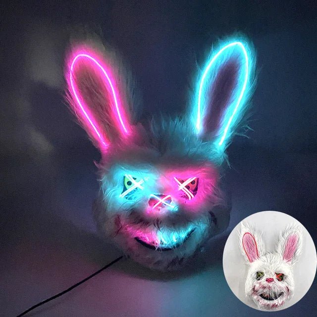 LED Purge Mask with Dynamic Lights & Adjustable Fit for Halloween Costume 9