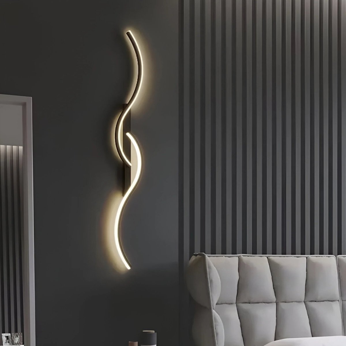LINEALUX – Curved LED Wall Sconce for Modern Ambient Lighting 5