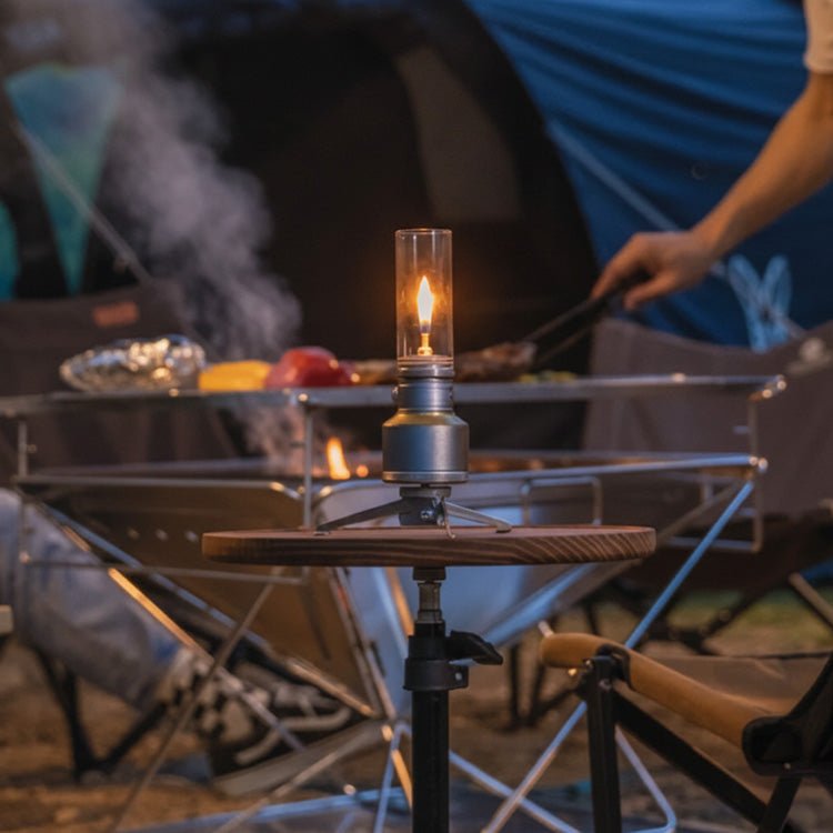 LUMETRA – Adjustable Butane Camping Lamp for Flexible Light Settings 6