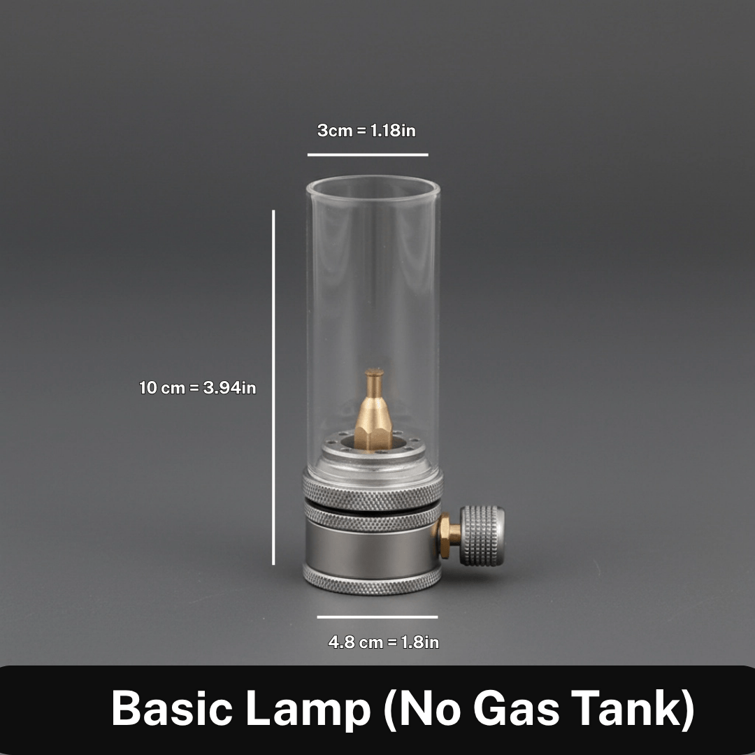 LUMETRA – Adjustable Butane Camping Lamp for Flexible Light Settings 9