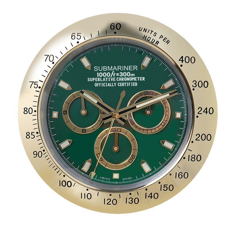 LUMICLOCK – Modern Battery Operated Silent Wall Clock with Luminous Hands 6