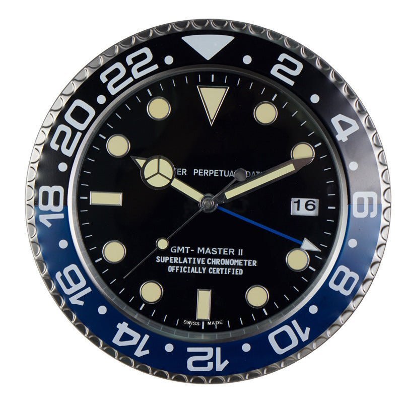 LUMICLOCK – Modern Battery Operated Silent Wall Clock with Luminous Hands 8
