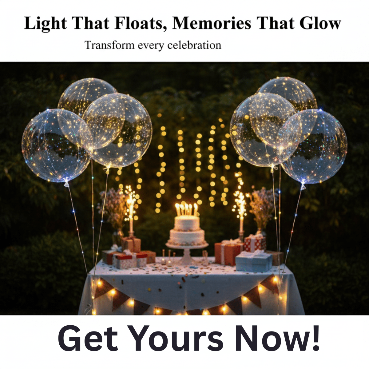 LUMINAIR – Reusable LED Party Balloons for Bright Celebrations 1