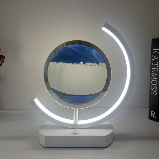LUMISAND – 3D LED Flowing Sand Art Table Lamp with USB Charging 0