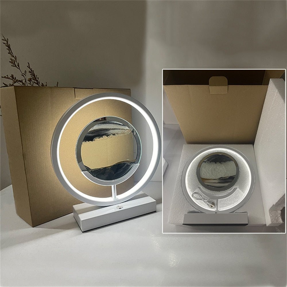 LUMISAND – 3D LED Flowing Sand Art Table Lamp with USB Charging 3
