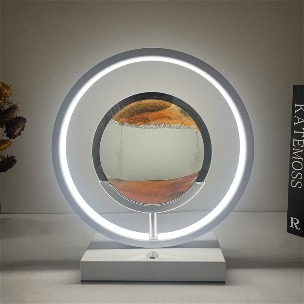 LUMISAND – 3D LED Flowing Sand Art Table Lamp with USB Charging 5