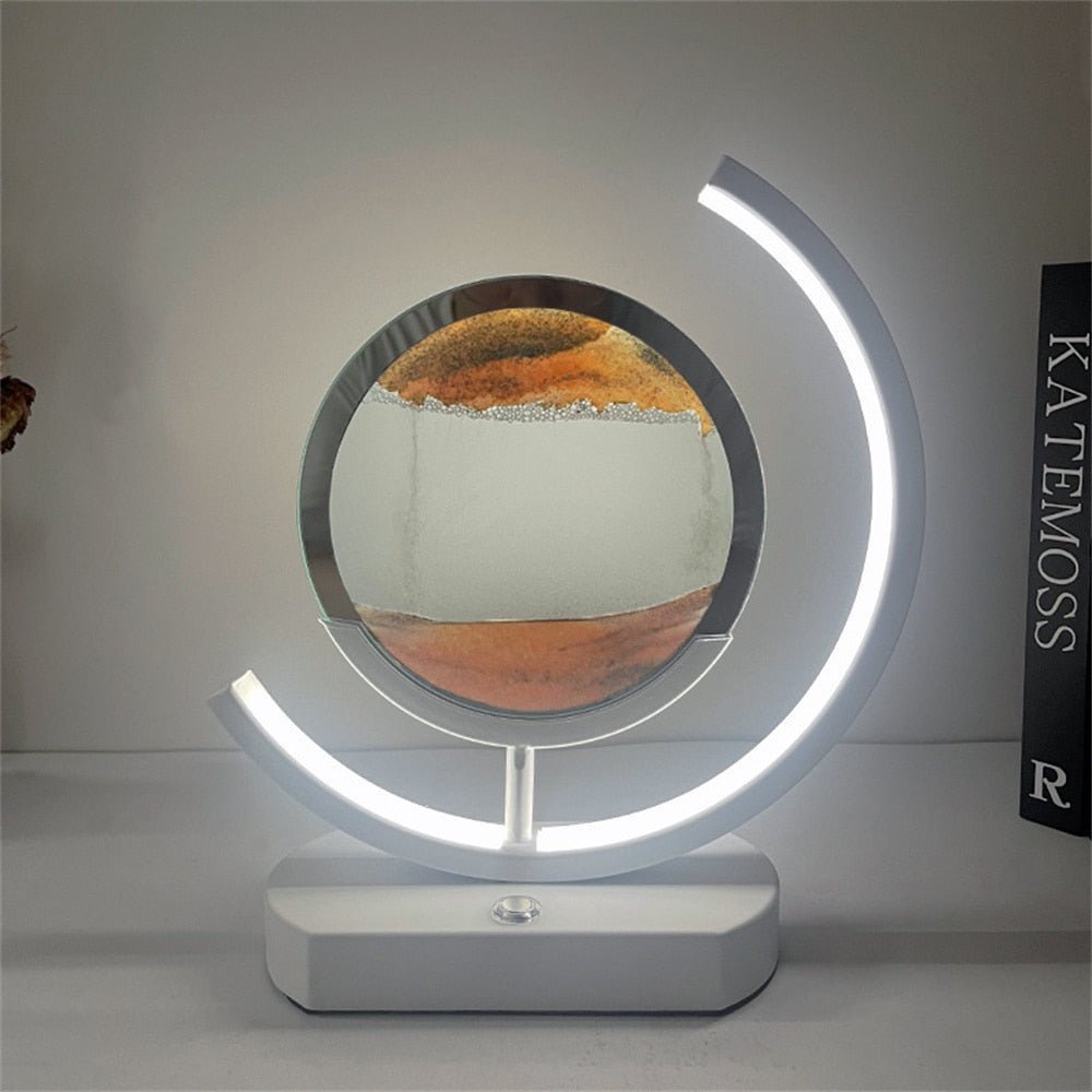 LUMISAND – 3D LED Flowing Sand Art Table Lamp with USB Charging 6