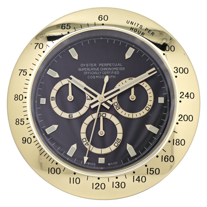 LUMISTEEL – Contemporary Silent Wall Clock with Luminous Hands 10