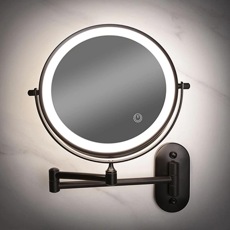 LUMIVIEW – Rechargeable LED Magnifying Mirror with Touch Control 3
