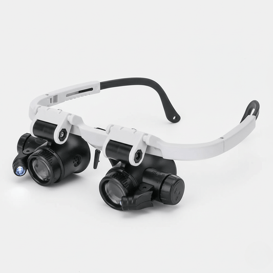 LUMIVISOR – Adjustable LED Magnifying Glasses with 8x–23x Zoom 0