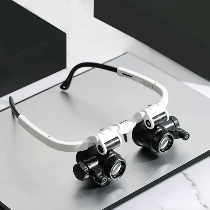 LUMIVISOR – Adjustable LED Magnifying Glasses with 8x–23x Zoom 3