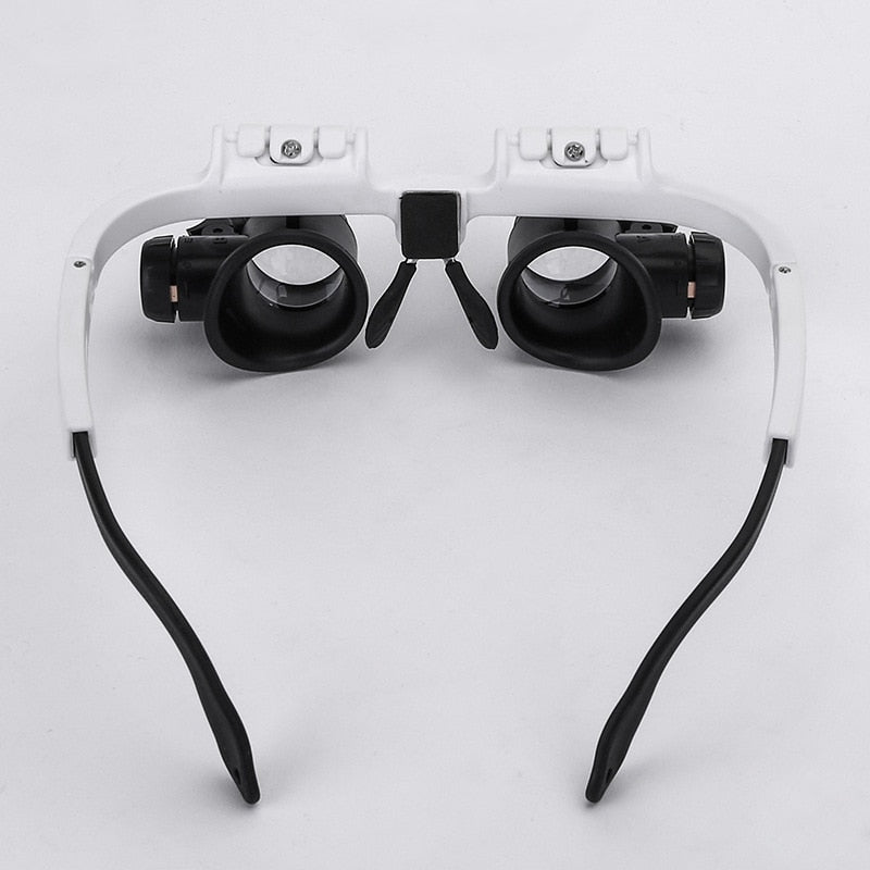 LUMIVISOR – Adjustable LED Magnifying Glasses with 8x–23x Zoom 4