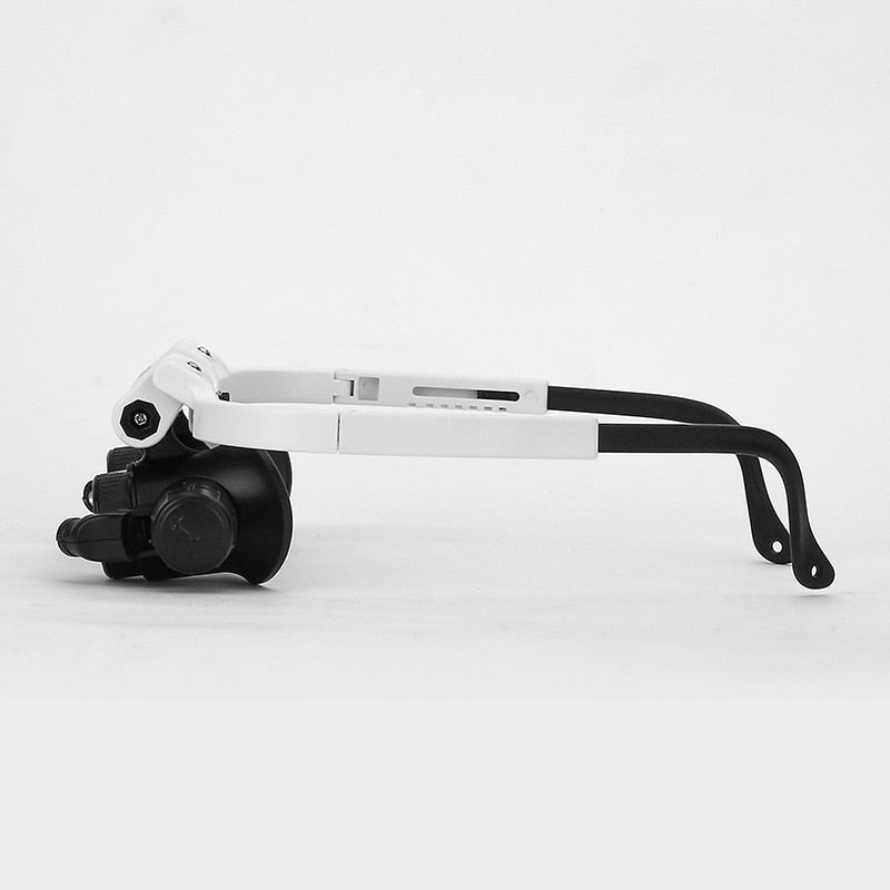LUMIVISOR – Adjustable LED Magnifying Glasses with 8x–23x Zoom 5