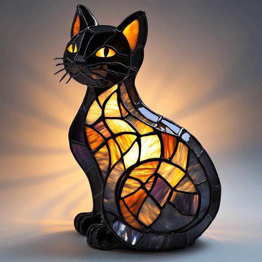 LUNACAT – LED cat night lamp with soft light & playful design 1