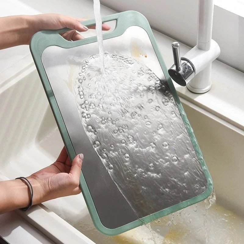 Lattea – Double Sided Stainless Steel Cutting Board with Non-Stick Surface 6