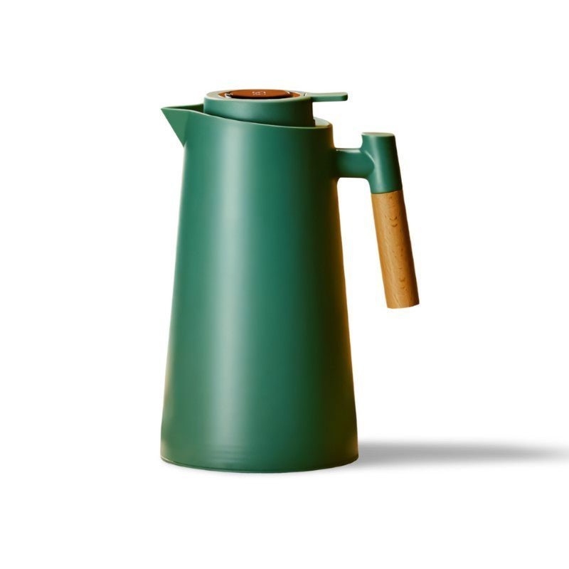 Lattea – Thermal Jug with Temperature Display, Leak-Proof Design & Wooden Handle 8