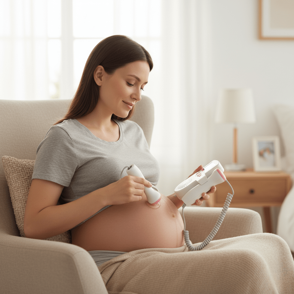 LifeRhythm – Compact LCD Fetal Heart Monitor for Pregnancy Monitoring 1