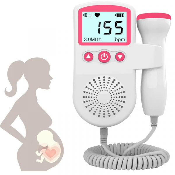 LifeRhythm – Compact LCD Fetal Heart Monitor for Pregnancy Monitoring 3