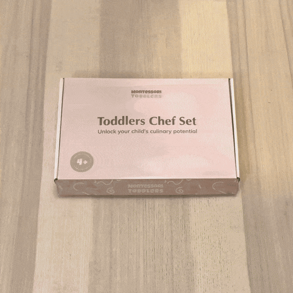 Little Chef Montessori Set | Teaches Independence | Safe Cooking Kit for Toddlers | Montessori Kitchen Learning Toy 3
