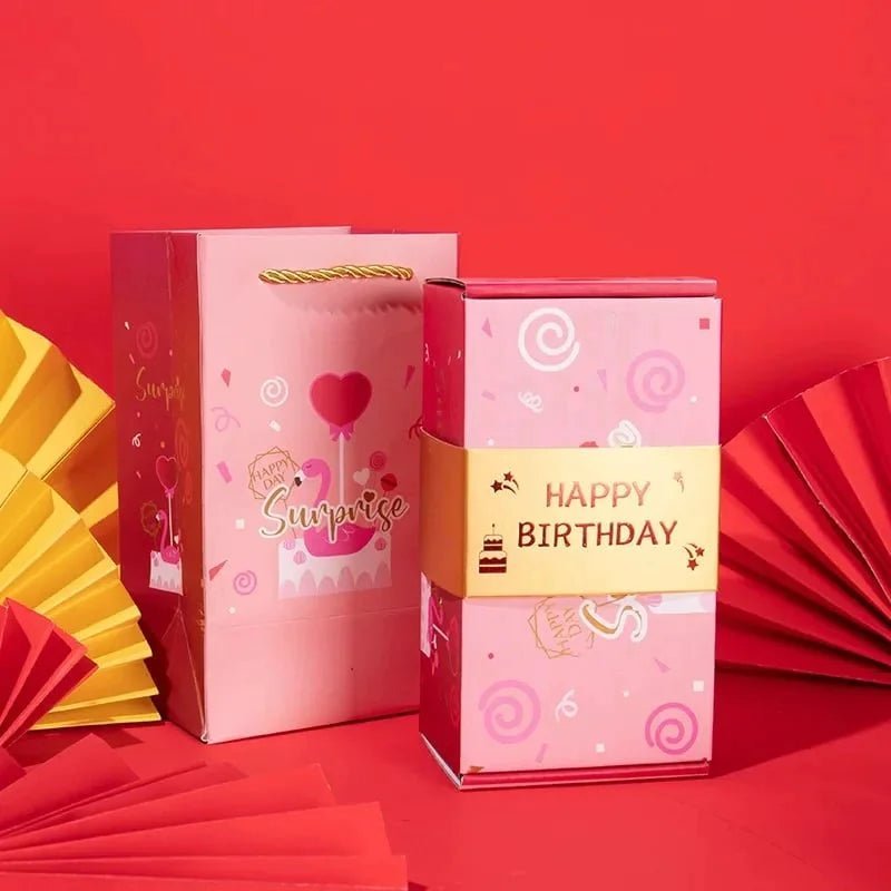 LumiAura Surprise Gift Box | Elegant pop-up memory box for birthdays, anniversaries & celebrations 3