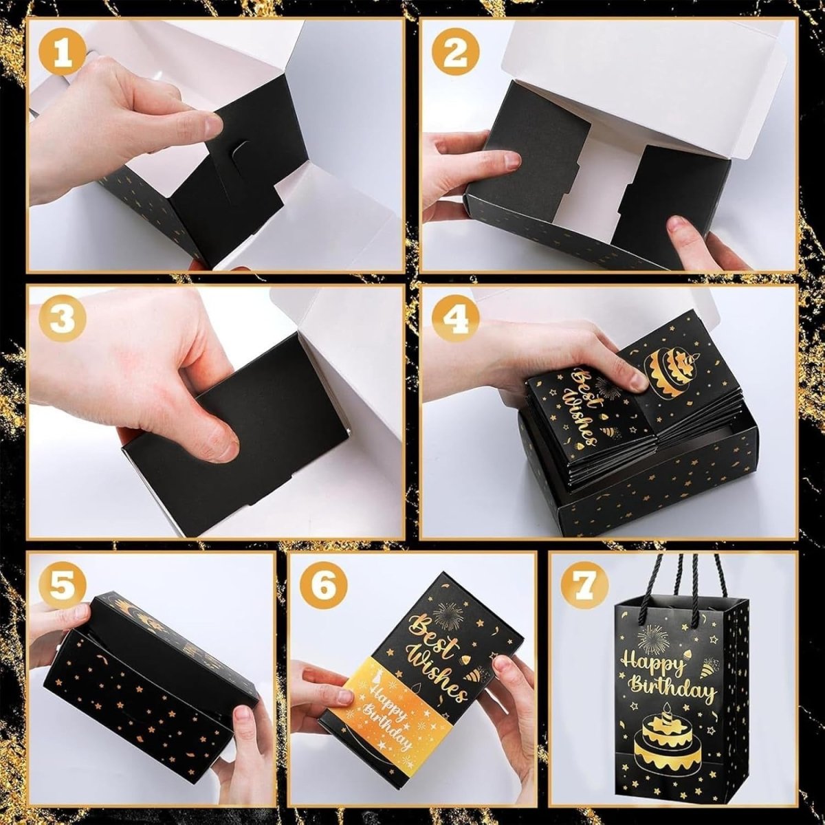 LumiAura Surprise Gift Box | Elegant pop-up memory box for birthdays, anniversaries & celebrations 7