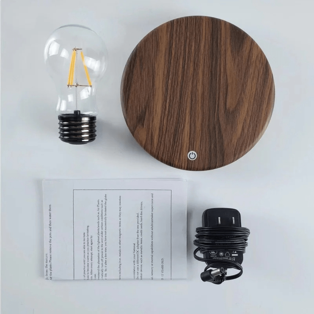 LumiGlide Floating LED Bulb | Magnetic levitation light with touch control for modern spaces 5