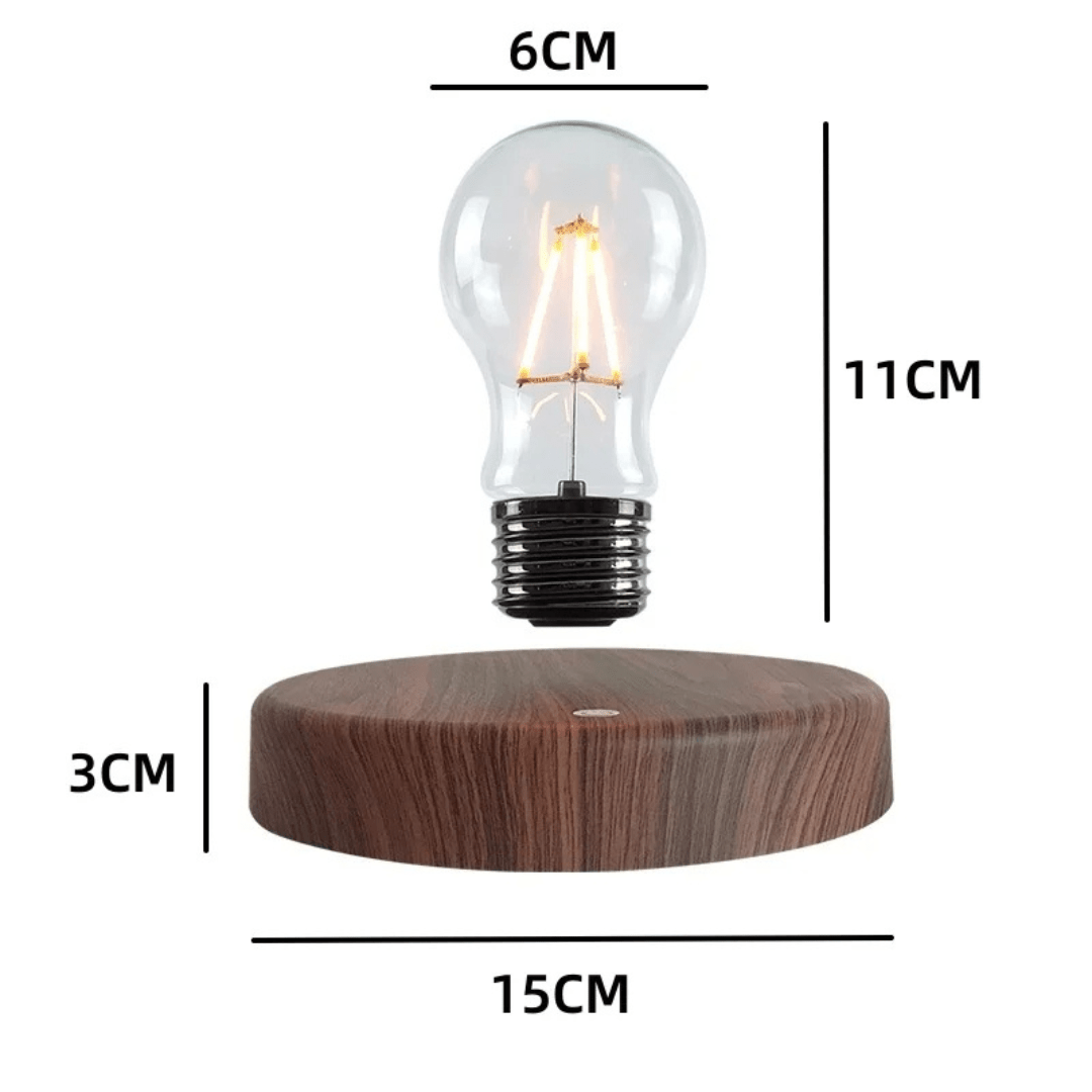 LumiGlide Floating LED Bulb | Magnetic levitation light with touch control for modern spaces 6