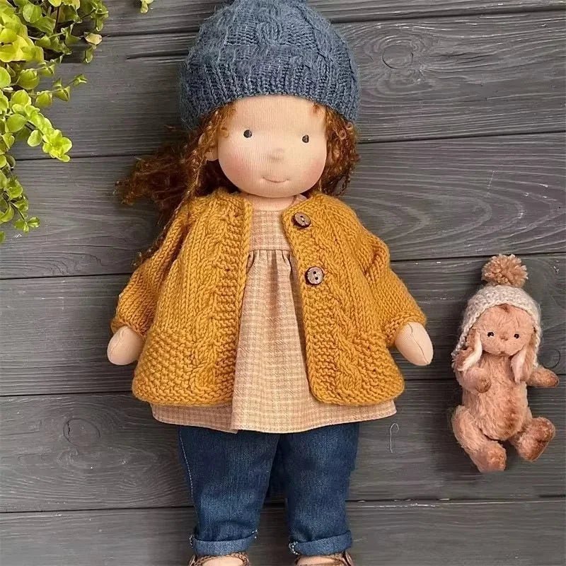 Lumina – Handmade Waldorf Doll with Accessories in Gift Box