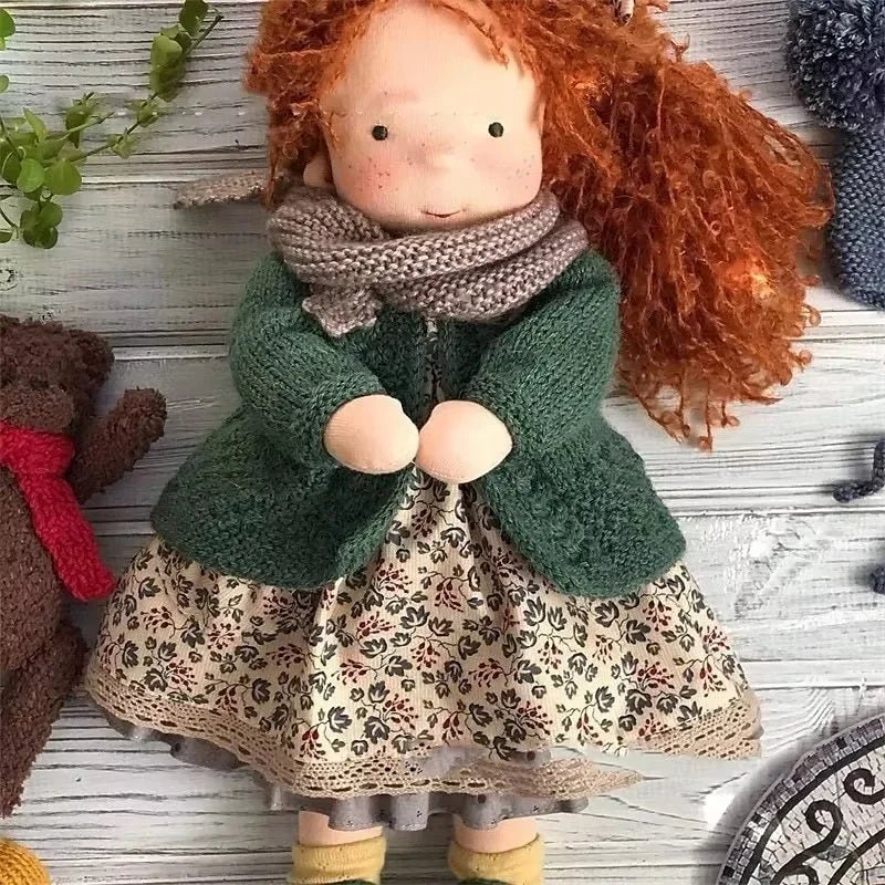Lumina – Handmade Waldorf Doll with Accessories in Gift Box