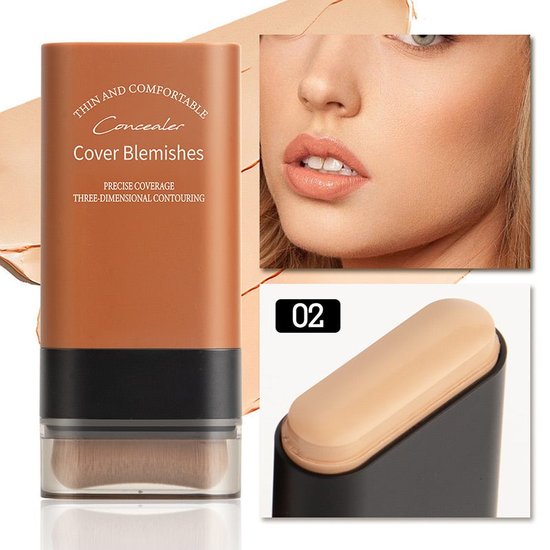 Lumishine Duo Stick | 2-in-1 Concealer & Highlighter | Natural Coverage | Portable Beauty Essential 1