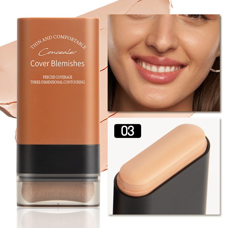 Lumishine Duo Stick | 2-in-1 Concealer & Highlighter | Natural Coverage | Portable Beauty Essential 2