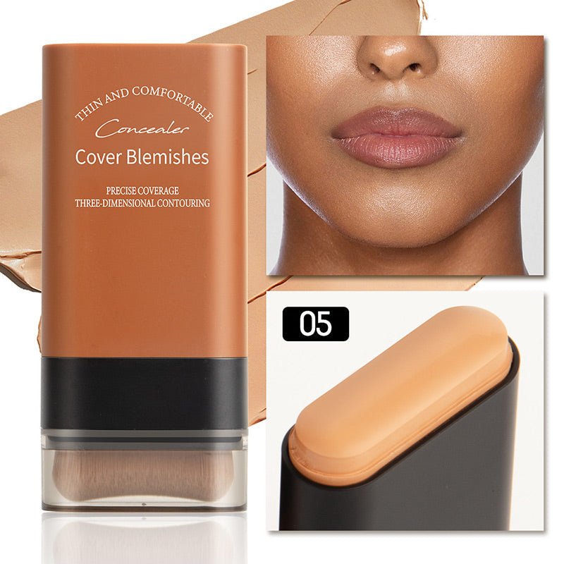 Lumishine Duo Stick | 2-in-1 Concealer & Highlighter | Natural Coverage | Portable Beauty Essential 4