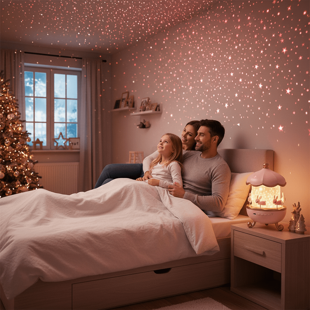 Lunivra – Enchanted Dream Projector with Music & 12 Light Patterns 1