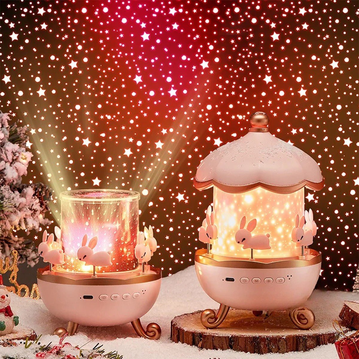 Lunivra – Enchanted Dream Projector with Music & 12 Light Patterns 2