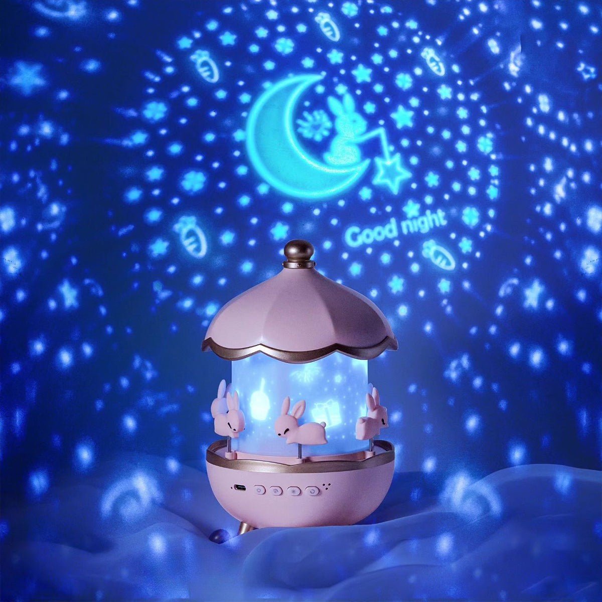 Lunivra – Enchanted Dream Projector with Music & 12 Light Patterns 3