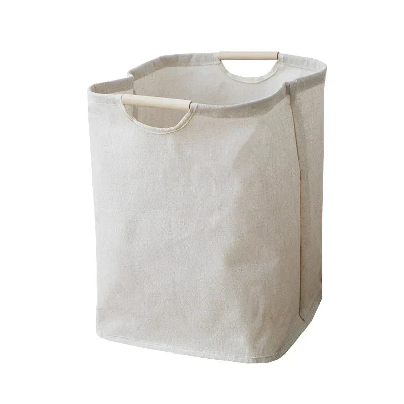 HarmonyWeave Basket – Elegant Organizer for Laundry & Storage