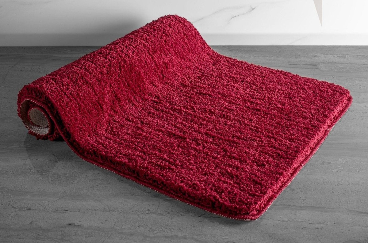 Luxura UltraSoft Bath Mat | Super-absorbent microfiber bathroom rug with anti-slip backing 18