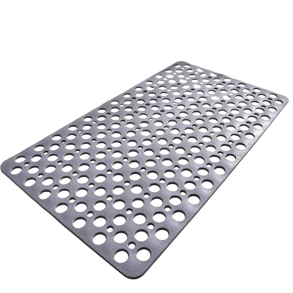 Luxury Anti-Slip Bath Mat for Bathroom - Mold-Resistant, Quick-Drainage with Strong Suction Cups, Comfortable and Hygienic 0