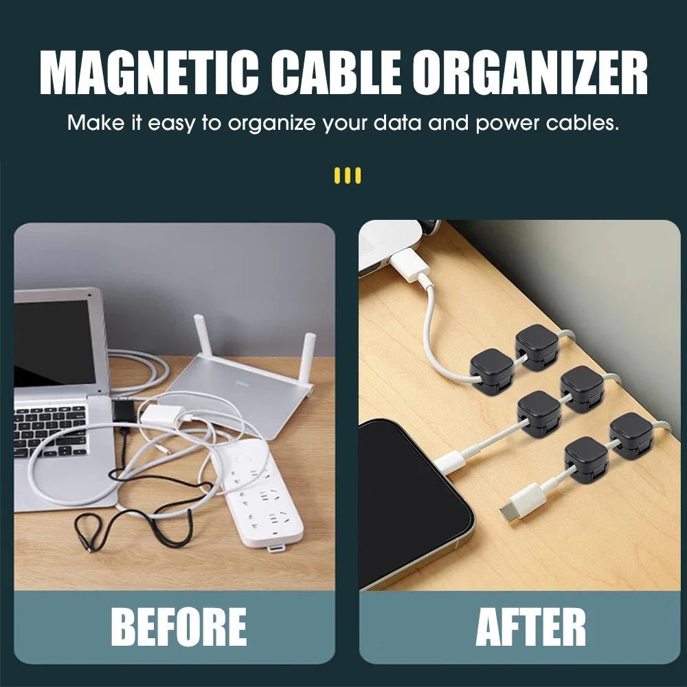 MAGNITIDY – Magnetic Cable Organizer for a Clutter-Free Workspace 1
