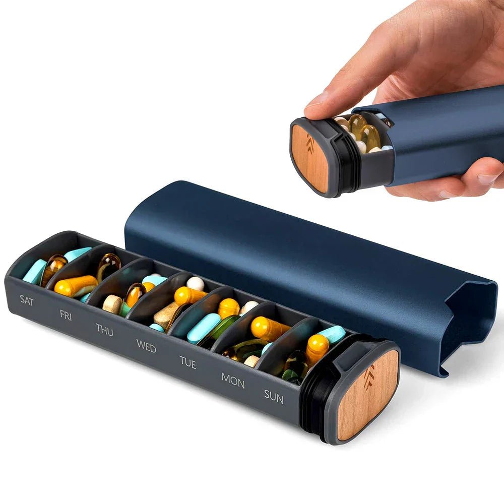 MEDIVIA – 7-Day Pill Organizer with Leak-Proof Travel Design 2